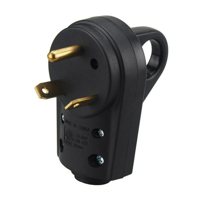 Yinanstore Nema TT 30P 30 Ampere Plug Replacement for Camper Trailers for Heavy Use