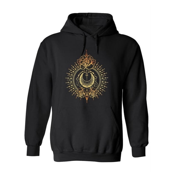 Astronomical Shapes And Roses Hoodie Women -Image by Shutterstock, Female Small