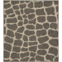 Furnish My Place Crocodile Lounge Around Area Rug for Living Room, Dining Room, Kitchen, Bedroom, Made in India - 4' Square