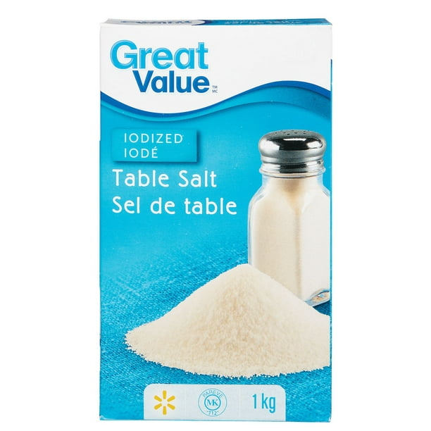 Great Value Iodized Table Salt Walmart.ca