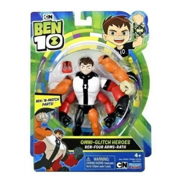 Figura Ben 10 Heroes Shock Con Armadura Omni kix Spin Master Ben 10 Ben 10 Varios Modelos Walmart en linea