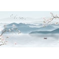 thumbnail image 3 of Papel de pared beibehang personalizado, moderno, nuevo, estilo chino, pintado a mano, paisaje de flores y pájaros, fondo de pantalla para TV, 3 of 5