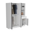 thumbnail image 3 of Kamelot Armoire With Double Doors, Hanging Rod And Interior Shelves, 3 of 8