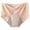 CQ124_Beige, variant on Womens High Waisted Seamless Underwear Ladies No Show Panties Soft Stretch Full Coverage Briefs Gray L