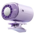 thumbnail image 2 of Klonfd On Air Conditioner Fan With LED Display Ice Compress USB Powered Adjustable & Vent Mount 360° Rotation Quiet Portable Fan Compact Scene Use, 2 of 4