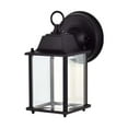 thumbnail image 4 of Nuvo Lighting - Cube - 8W LED Outdoor Wall Lantern In Transitional Style-8.7, 4 of 7