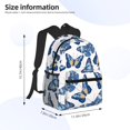 thumbnail image 3 of Fotbe Beautiful Butterflies Lightweight Casual Laptop Backpack for Men and Women, Daily use Waterproof backpack, Backpack for College, 3 of 7