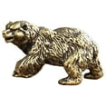 thumbnail image 2 of Bear Statue Collectible Small Gifts Animals Statue for Cafe Tabletop Bedroom, 2 of 8