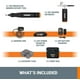 thumbnail image 2 of Kit Combinado de 2 Piezas WORX WX992L Herramienta Rotativa y Cepillo de Aire MAKERX con Batería de 20 V y Cargador 45 Accesorios Negro WORX WX992L, 2 of 2