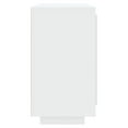 thumbnail image 2 of vidaXL Sideboard White 80x40x75 cm Engineered Wood, 2 of 5