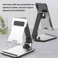 thumbnail image 2 of Wweixi Folding Phone Holder Tablet Stand Cellphone Bracket Support Rack Accessory Gray, 2 of 6
