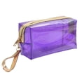 thumbnail image 1 of Clear Cosmetic Pouch Creative Portable Splash Proof Makeup Pouch Toiletry Bag, 1 of 9
