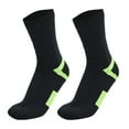 thumbnail image 2 of HEVIRGO 1 Pair Waterproof Socks Elastic Breathable Mid-Tube Soft Socks Foot Protection Windproof Winter Hiking Wading Riding Skiing Socks for Outdoor Sports, 2 of 8