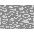 thumbnail image 1 of Ahgly Company Machine Washable Indoor Rectangle Transitional Platinum Gray Area Rugs, 7' x 9', 1 of 7
