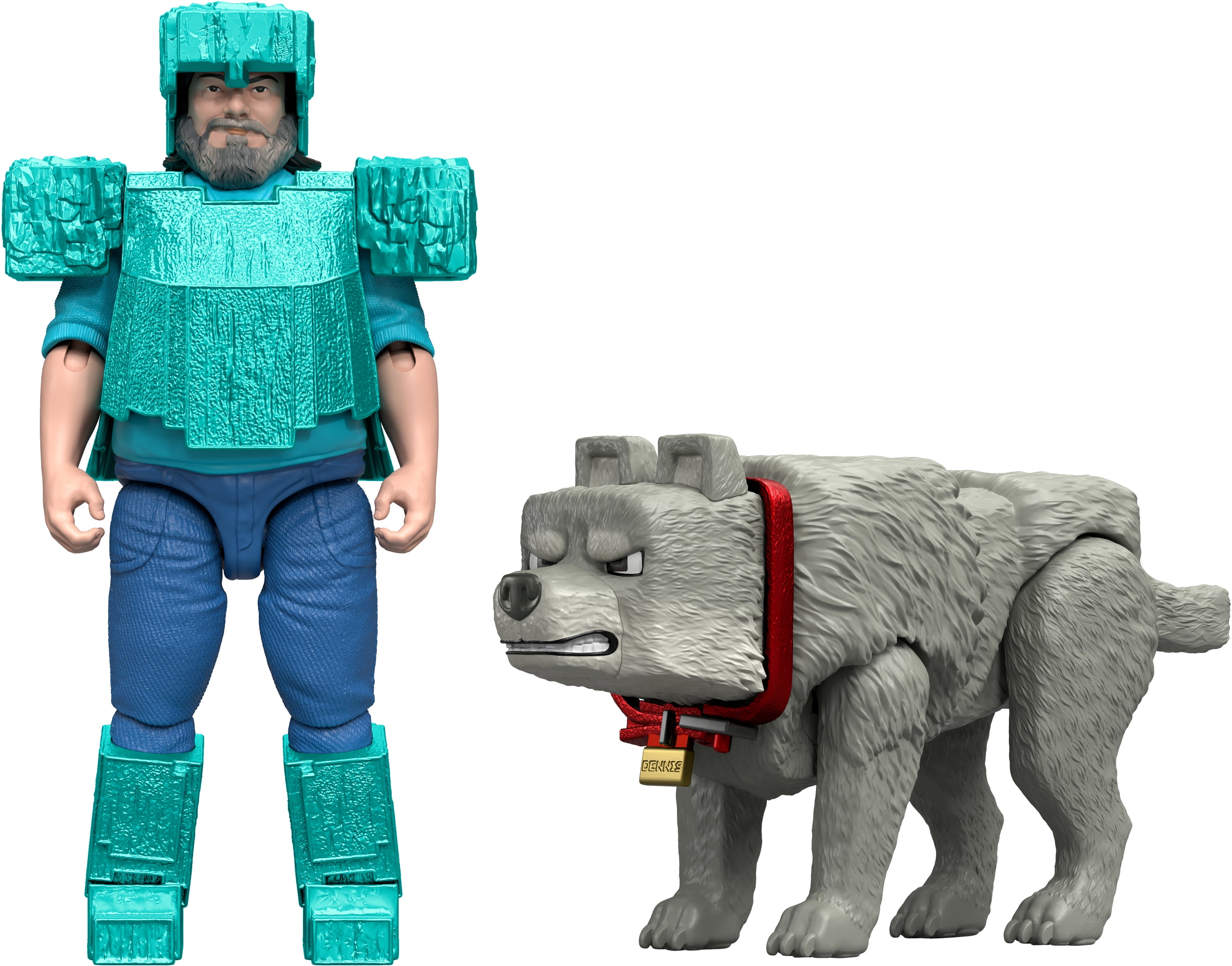 Minecraft Man’s Best Wolf Pack with 2 Action Figures & 2 Accessories, Set Inspired by the Movie, MINECRAFT MINECRAFT MOVIE STEV
