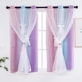 thumbnail image 2 of Cortinas Yancorp para dormitorio de niñas y niños, con forma de S, 2 of 7