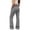Grey, variant on Girls School Uniform Flare Pant Slim Fit Bell Bottom Trousers Fitted Stretch Flare Leg Pants High Waist Casual Slacks With Side Pocket Button Fly Trouser Preppy Clothes (Light Blue,9-10 Years)