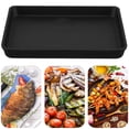 thumbnail image 7 of Raindrops Large Black Cast Iron Pan for Outdoor Cooking and Versatile Grilling Use, 7 of 7