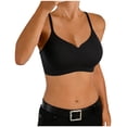 thumbnail image 2 of Ashyfjp Seamless Bras for Women Solid Color Wire-Free Thin Molded Cup Bra with Adjustable Straps Womens Lightweight Everyday Bra, Size M-XL, 2 of 6