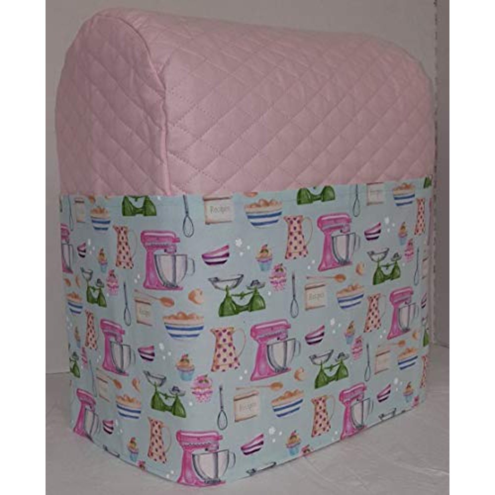 Vintage Kitchen Cover Compatible for Kitchenaid Stand Mixer by Penny's Needful Things (Pink, All