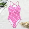 thumbnail image 4 of Vedolay Women'S Swimsuits Tankini Swimsuits for Women Plus Size Swimwear Tummy Control Two Piece Bathing Suits,Pink S, 4 of 5
