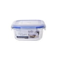 thumbnail image 1 of ENTREPOSAGE DES ALIMENTS EN VERRE CARRÉ 520ML AVEC COUVERCLES D'ÉVENT Mainstays, 1 of 6
