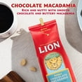 thumbnail image 3 of (2 pack) Lion Coffee Chocolate Macadamia Ground Coffee, 100% Arabica, Light Roast, 24 oz, 3 of 7