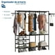 thumbnail image 2 of Closet Armable para Ropa, Perchero, Closet Organizador, Ropero Armable Organizador 173 * 160 * 35 cm, Armario Portatil, Rack para Colgar Ropa, Multifuncional con Ganchos (Con 3 Divisiones), 2 of 8