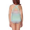 thumbnail image 5 of Yuyamidu Girls Sparkle Swimsuits Cute Axolotl Athletic Competition Bathing Suit Quick Dry Beach Swimwear Sleeveless Gymnastics Leotards, 5 of 7