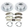 thumbnail image 3 of PowerStop Front Z36 Truck & Tow Carbon-Fiber Ceramic Brake Pad and Drilled and Slotted Rotor Kit Fits: CHEVROLET GMC Select Models K8670-36, 3 of 9