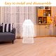 thumbnail image 4 of Funda de PVC transparente para silla, protector de muebles, funda de plástico transparente para silla de comedor, funda protectora para silla (S), 4 of 6