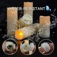 thumbnail image 4 of Flameless Waterproof Led Candles, Battery Operated with 10-Key Remotes and Cycling 24 Hours Timer For Outdoor, Indoor, Wedding Décor, Exquisite Pack of 12 (D2.2'' x H4''5''6''), 4 of 8