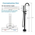 AIHOME Standing Shower Faucets Bathroom Freestanding Faucets Shower