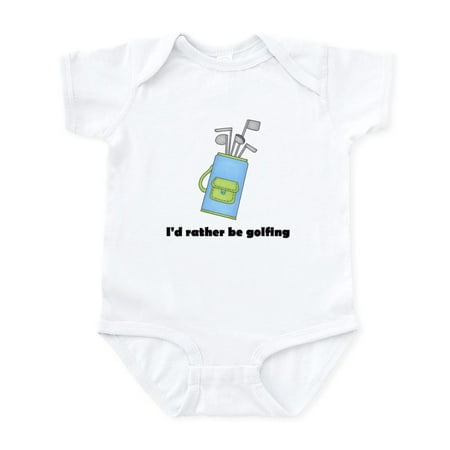 

CafePress - I d Rather Be Golfing Infant Bodysuit - Baby Light Bodysuit