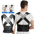 thumbnail image 3 of Posture Corrector For Women Men, Adjustable Shoulder Posture Brace, Back Straightener Posture, Used For Middle And Upper Spine Large, 3 of 5