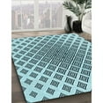 thumbnail image 2 of Ahgly Company Indoor Rectangle Patterned Electric Blue Area Rugs, 7' x 9', 2 of 6