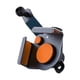 thumbnail image 2 of Soporte para teléfono de pantalla de coche con rotación de 360 degree, ajustable para tablero curvo, fácil de instalar, soporte de esquina de aleación Naranja, 2 of 9