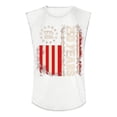 thumbnail image 4 of Youpwaven Men's America 250th Anniversary Graphic Tank Top, USA 1776-2026 Vertical Flag Print, Casual Fashion Sleeveless Independence Day Top, 4 of 4