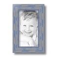 thumbnail image 2 of ArtToFrames 5x9 inch Blue Picture Frame, Blue Wood Poster Frame (4377), 2 of 8