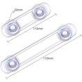 thumbnail image 4 of 10pcs Safety Lock for Drawer Cabinet Door Cupboard Refrigerator Transparent Plastic Safety Lock, 4 of 5