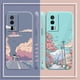 thumbnail image 4 of Case For Redmi K60E K50 K40S K40 K30 K20 10C 9 8A 8 10 Pro 4G 5G Colour Simple Liquid silicone Case Sunset Maple Snow Mountains, 4 of 5