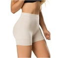 thumbnail image 5 of LT.Rose Butt Lifter Shapewear Shorts Tummy Control Push Up Panties for Dresses Woman High Waist Control Brief Calzon Levanta Cola y Gluteo Faja para Mujer Colombiana Reductora y Moldeadora Beige 3XL, 5 of 5