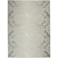 thumbnail image 3 of Nourison Elation Damask Ivory Grey 5'3" x 7'3" Area Rug, (5x7), 3 of 9