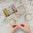 thumbnail image 2 of PEACNNG Gold Beads for Jewelry Bracelet Making, 8 Styles Spacer Beads Kit (Gold, Silver, Rose Gold), 2 of 5