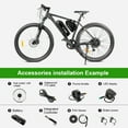 Yose Power 26 inch ebike conversion kit 48V500W rear motor with 48V13Ah