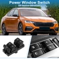 thumbnail image 2 of Unique Bargains Power Window Switch No.5ED959857A Front Left Driver Side Window Control Switch for Skoda Octavia 2014-2017 Black, 2 of 7