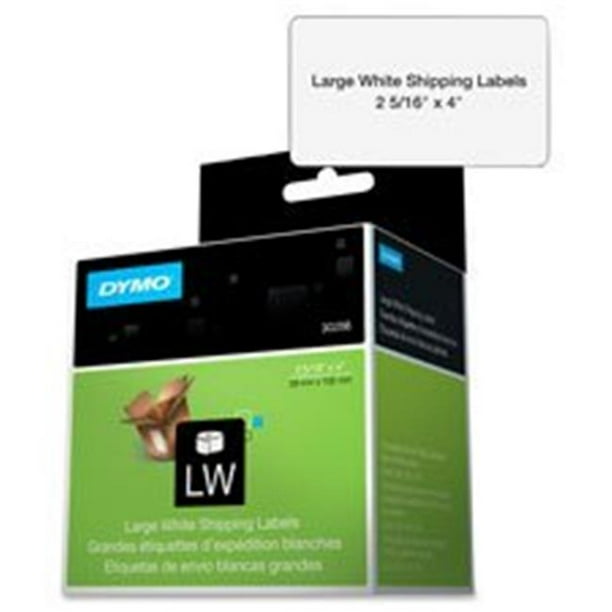 Dymo Costar Dym30256 Standard Shipping Labels For Labelwriter Label Printers 44 White 1 688 X 4 In Walmart Com Walmart Com