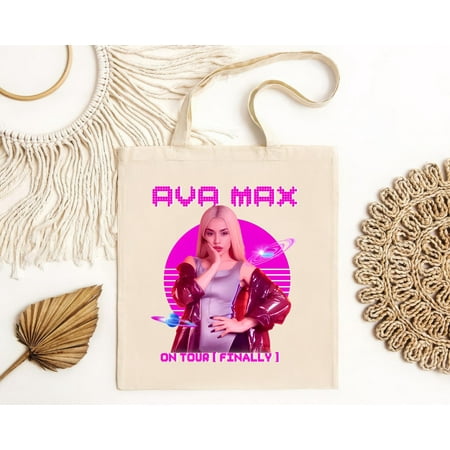 vintage Ava Max 2023 On Tour Finally Tote Bag-TH18060