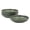 Green, variant on Gibson Elite Beckett 4-Piece Multi-Color Dinner Bowl Set – Reactive Glaze Stoneware – Shallow Pasta Bowls – Wide-Rim Round Design – Microwave & Dishwasher Safe