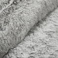 thumbnail image 3 of Lush Decor Emma Cozy Ultra Soft Two Tone Faux Fur Comforter Gray 3Pc Set Full/Queen, 3 of 8